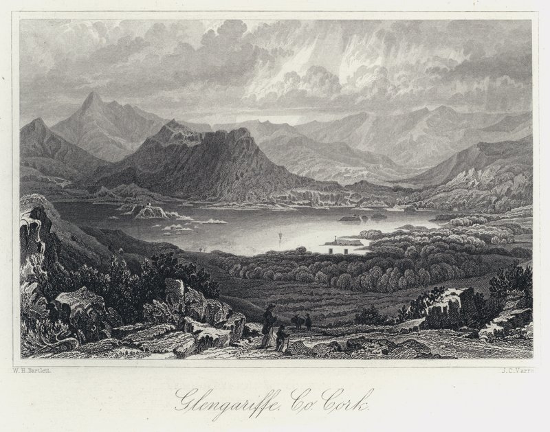 Glengariffe, Co Cork - William Henry Bartlett