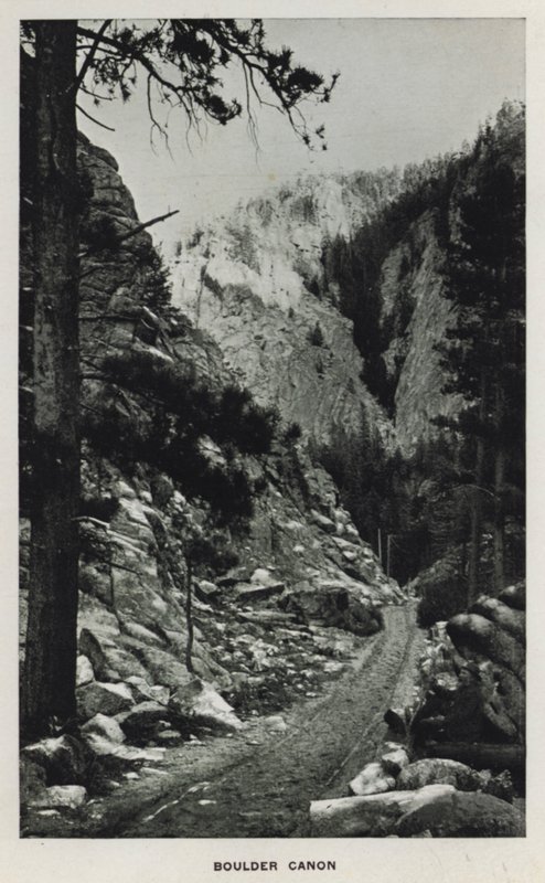 Canyons du Colorado : Boulder Canon - William Henry Jackson