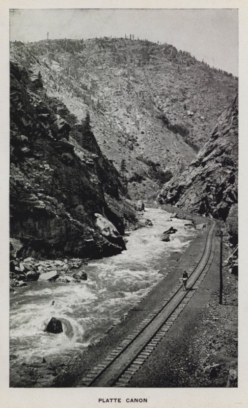 Canyons du Colorado : Platte Canon - William Henry Jackson