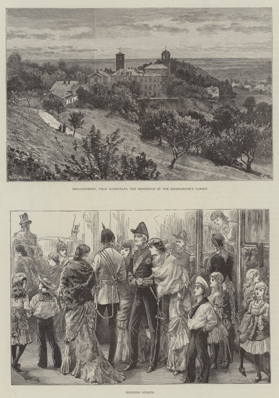 Mariage royal de la princesse Béatrice et du prince Henry de Battenberg - William Henry James Boot