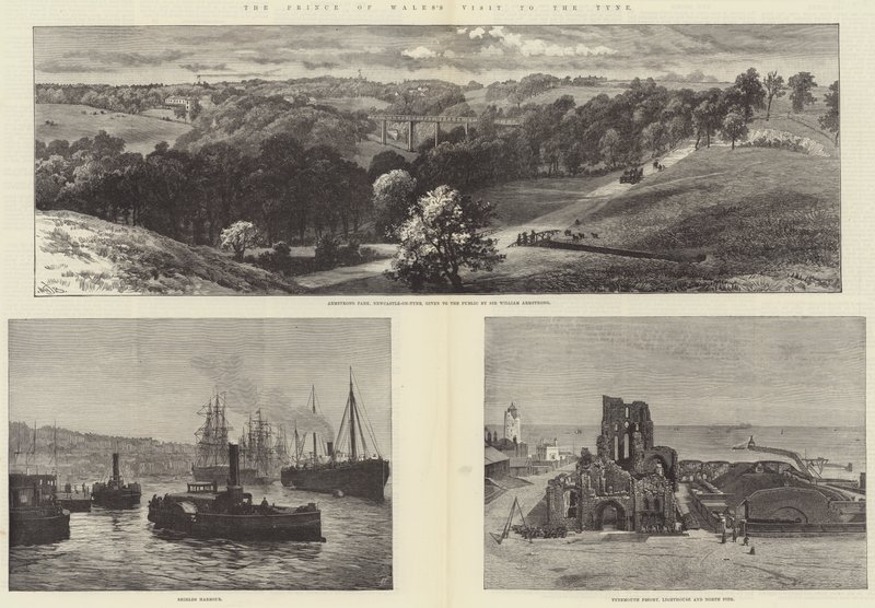 La visite du Prince de Galles à la Tyne - William Henry James Boot