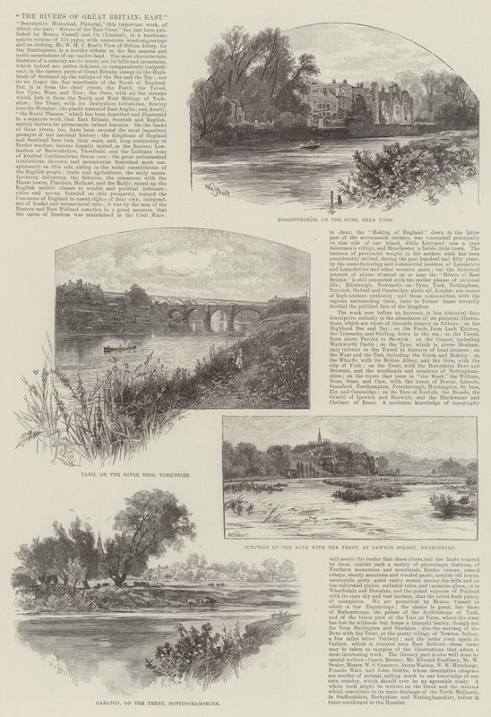 Les rivières de Grande-Bretagne, Est - William Henry James Boot