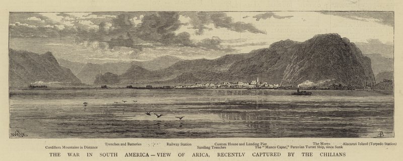 La guerre en Amérique du Sud, vue d