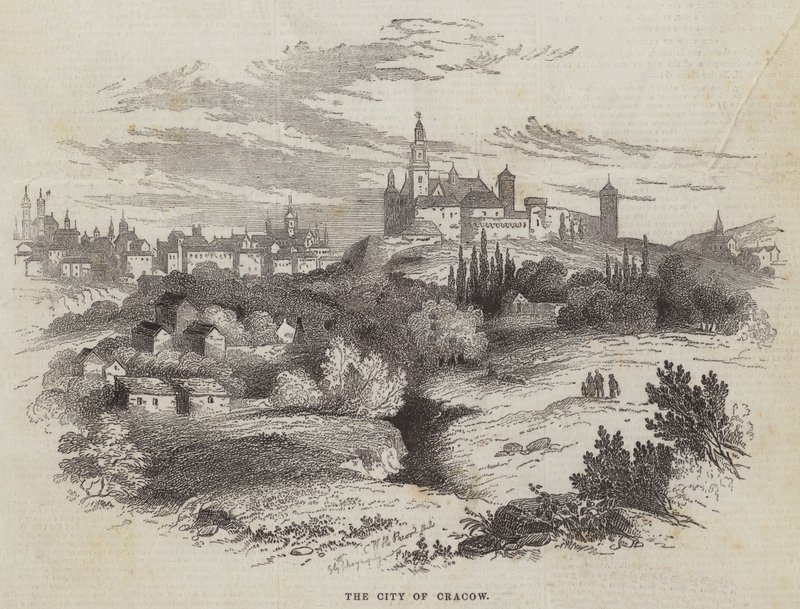 La Ville de Cracovie - William Henry Pike