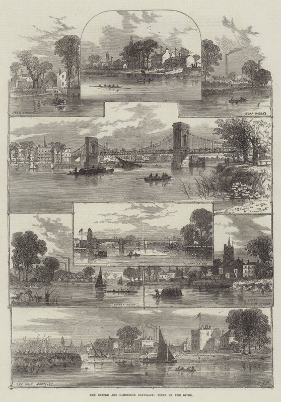 La course de bateaux d