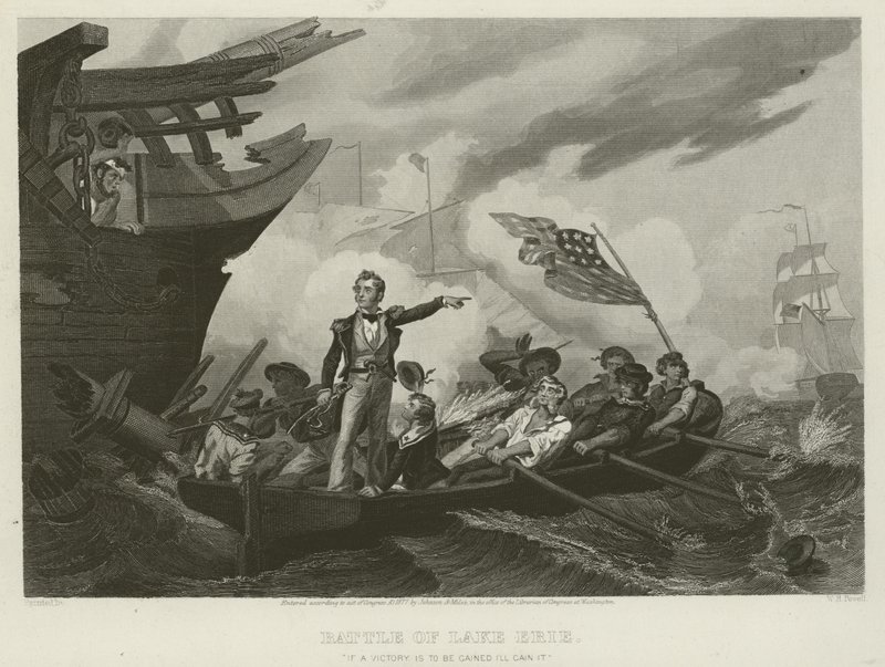 Bataille du lac Érié, 1813 - William Henry Powell