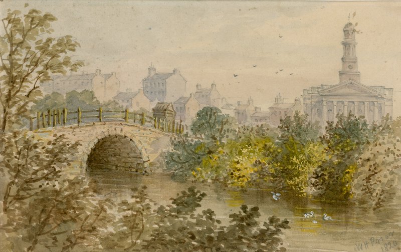 Vieux pont sur le lac, Regent