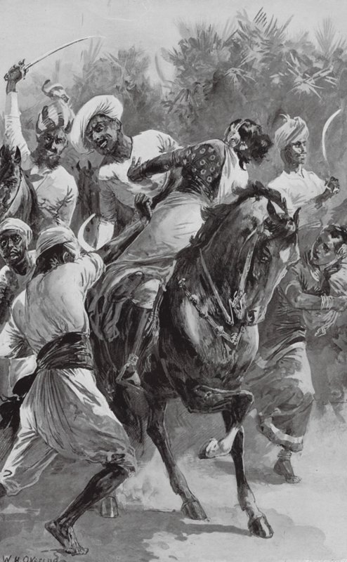 Freebooters Mahratta en expédition de raid - William Heysham (after) Overend