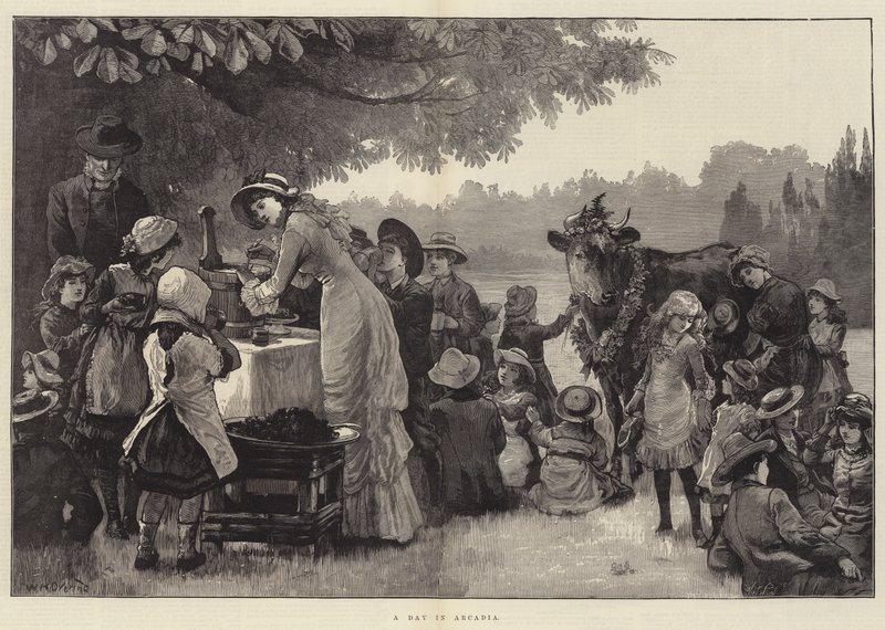 Un jour en Arcadie - William Heysham Overend