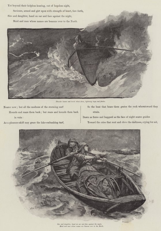 Grace Darling - William Heysham Overend