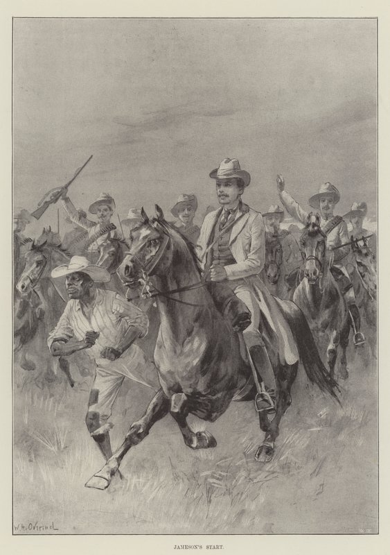Le Départ de Jameson - William Heysham Overend