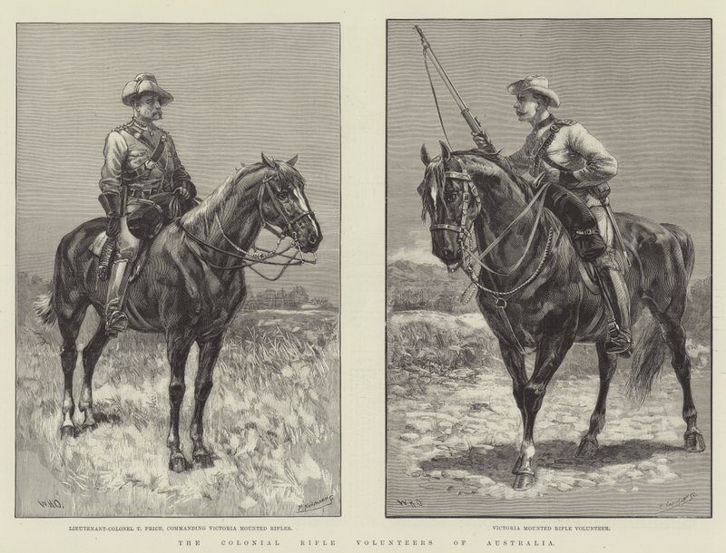 Les volontaires des fusiliers coloniaux d