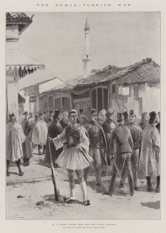 La guerre gréco-turque - William Heysham Overend