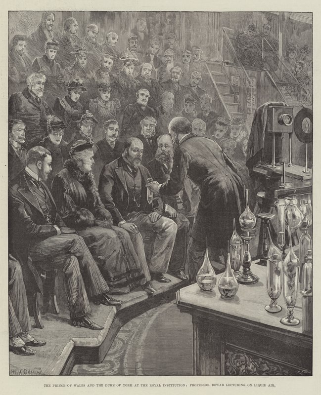 Le prince de Galles et le duc d