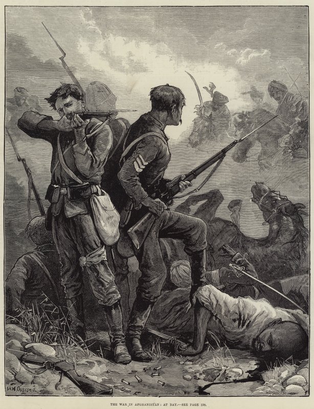 La guerre en Afghanistan, à Bay - William Heysham Overend