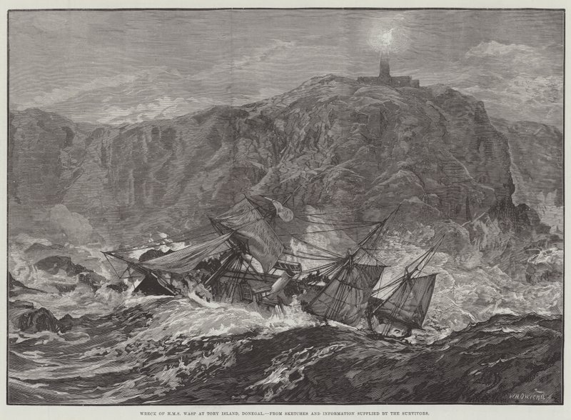 Naufrage du HMS Wasp à l
