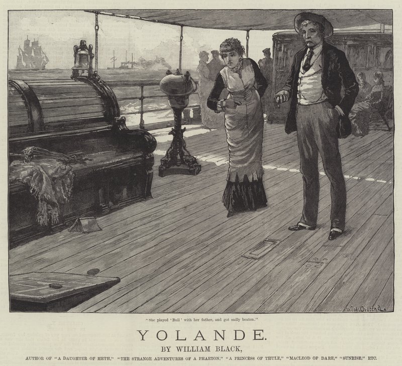 Yolande, par William Black - William Heysham Overend