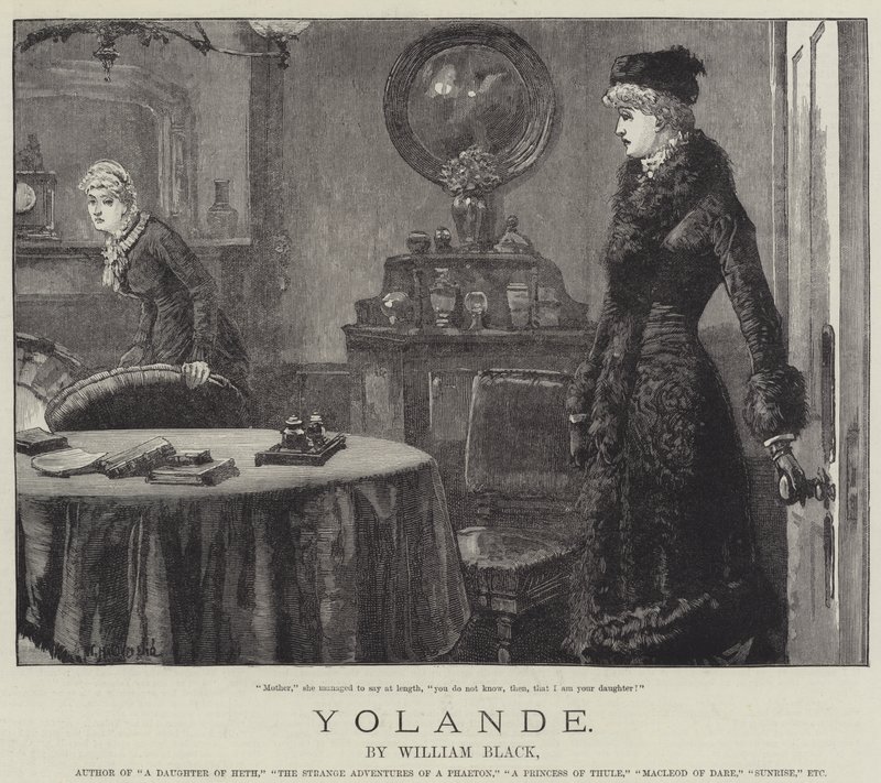 Yolande, par William Black - William Heysham Overend