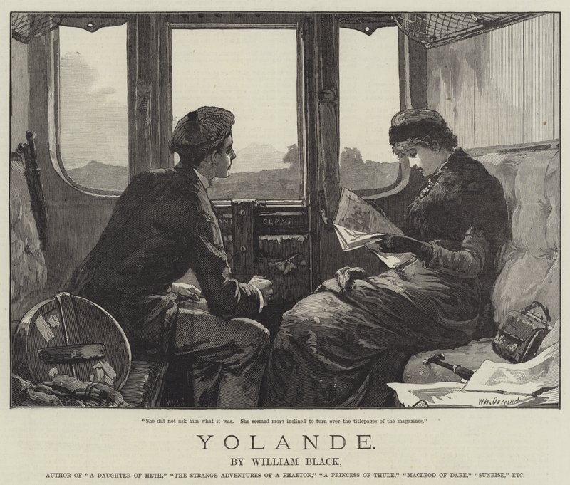 Yolande, par William Black - William Heysham Overend