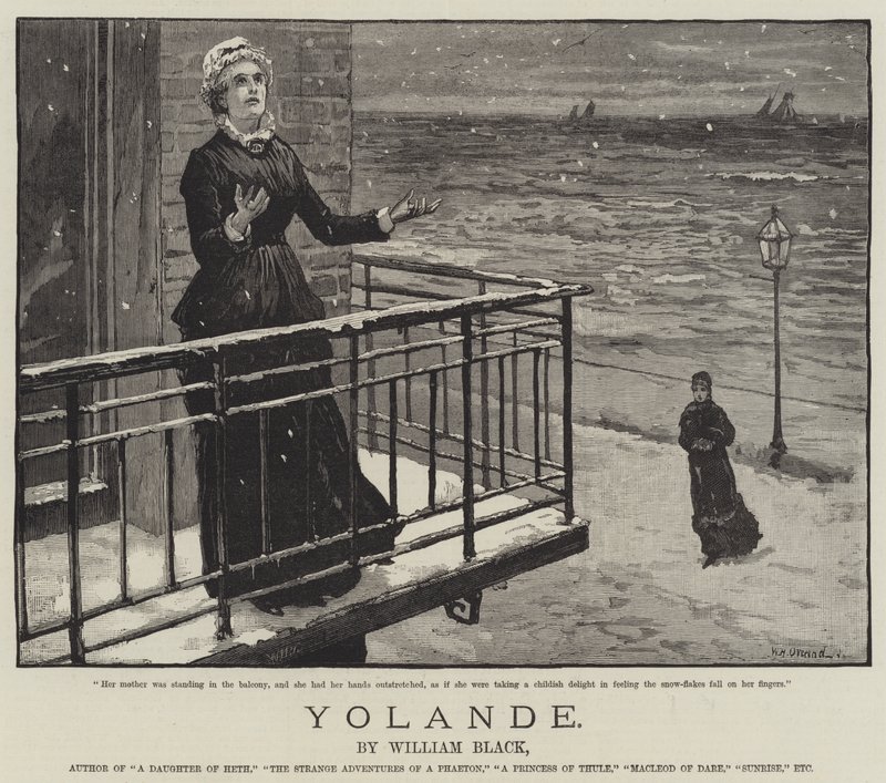Yolande, par William Black - William Heysham Overend