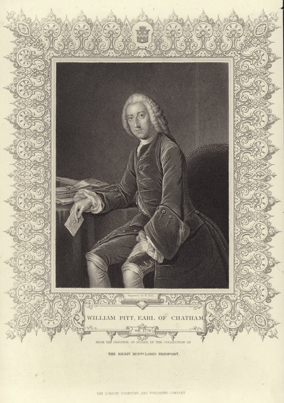 Portrait de William Pitt l