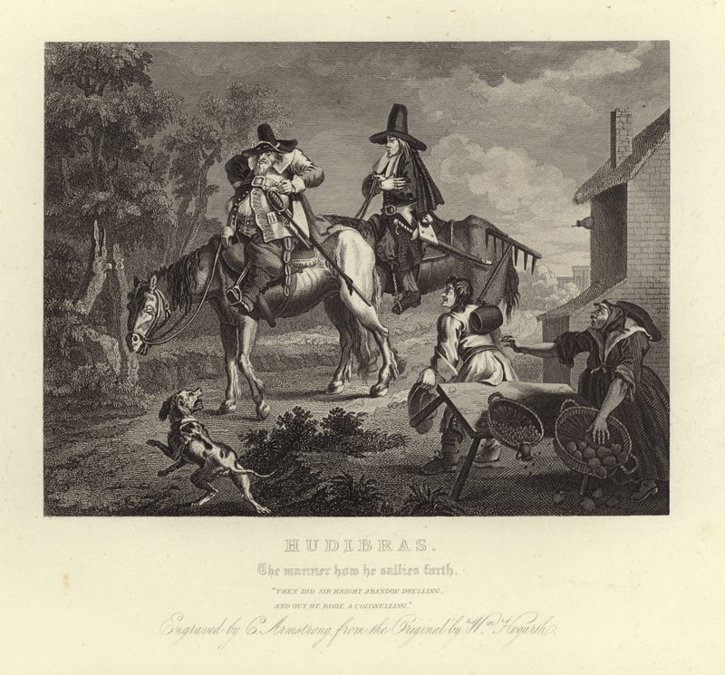 Hudibras par Samuel Butler - William Hogarth
