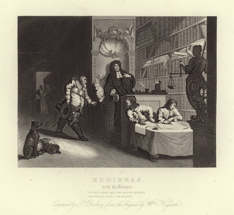 Hudibras par Samuel Butler - William Hogarth