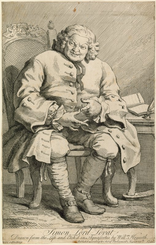 Simon Lord Lovat - William Hogarth