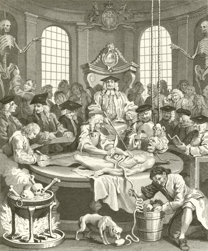 Les quatre étapes de la cruauté - William Hogarth