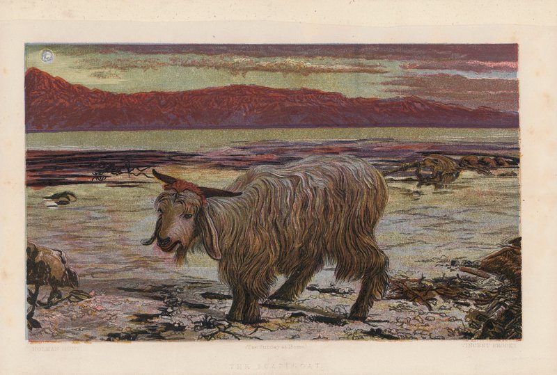 Le Bouc émissaire - William Holman (after) Hunt