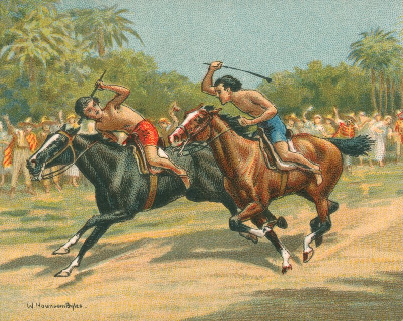 Courses Historiques et Modernes, Courses au Paraguay - William Hounsom Byles