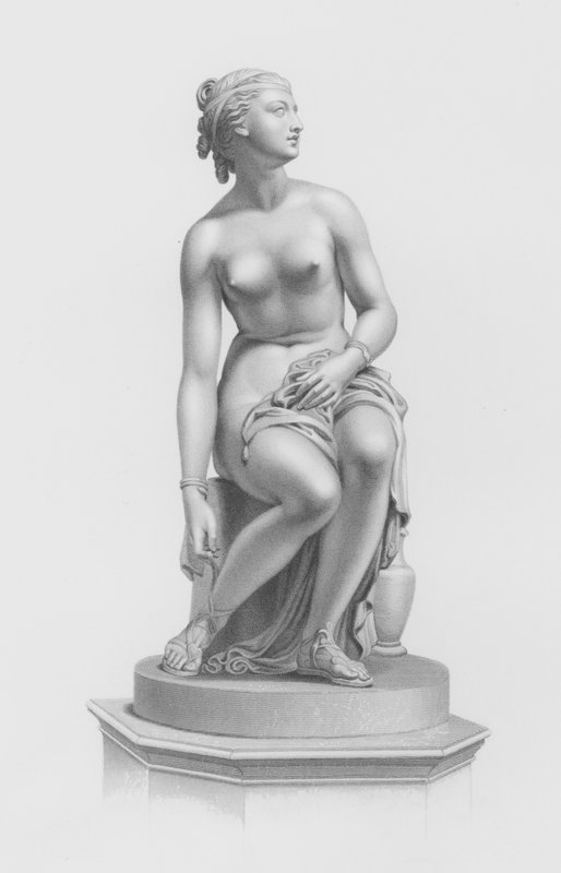 Préparation pour le bain, gravé par W Roffe d