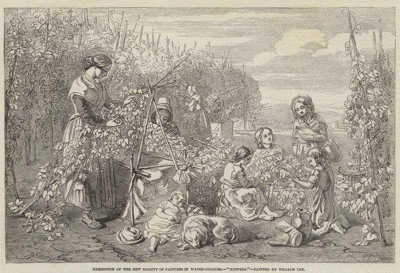 Exposition de la Nouvelle Société des Peintres en Aquarelle, Hoppers - William Lee
