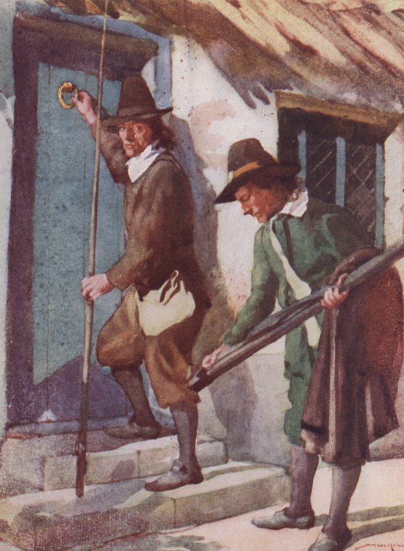 Illustration pour The Compleat Angler par Izaak Walton - William Lee Hankey