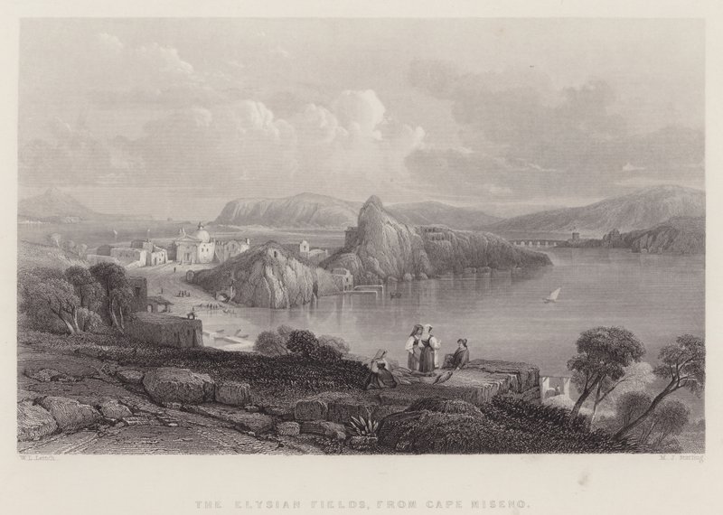Les Champs Élysées, depuis le Cap Misène, Italie - William Leighton Leitch