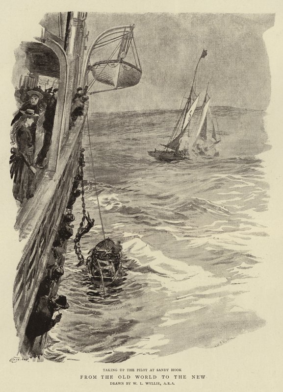 Du Vieux Monde au Nouveau - William Lionel Wyllie