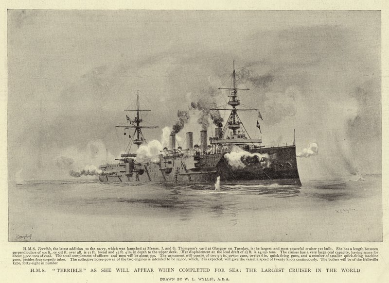 HMS Terrible telle qu