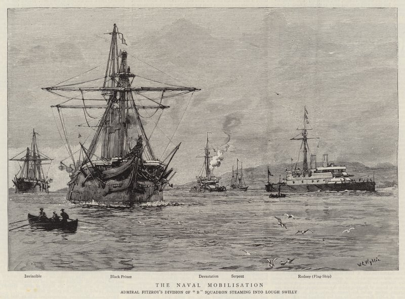 La mobilisation navale - William Lionel Wyllie