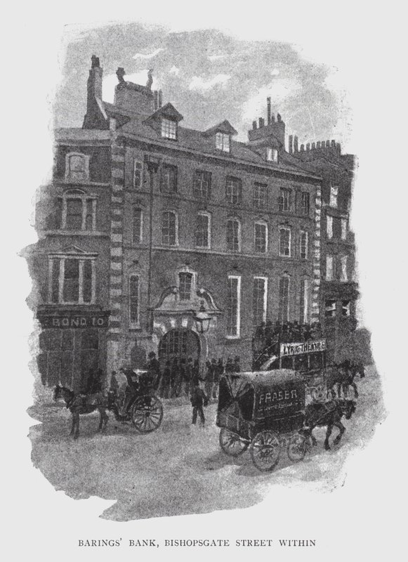 Banque Barings, rue Bishopsgate - William Luker