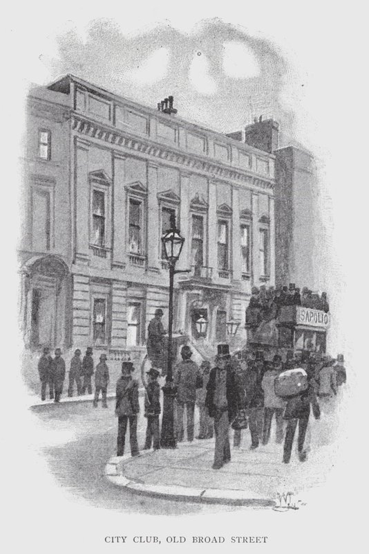 City Club, rue Old Broad - William Luker