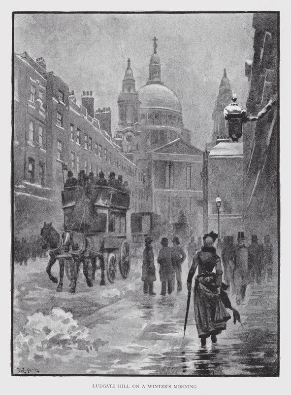 Ludgate Hill un matin d