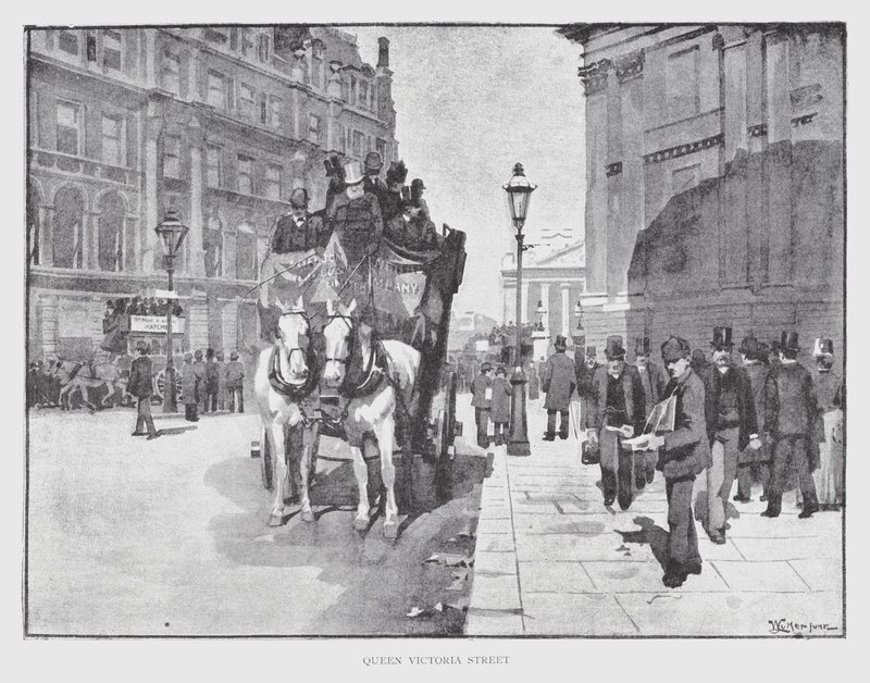 Queen Victoria Street - William Luker