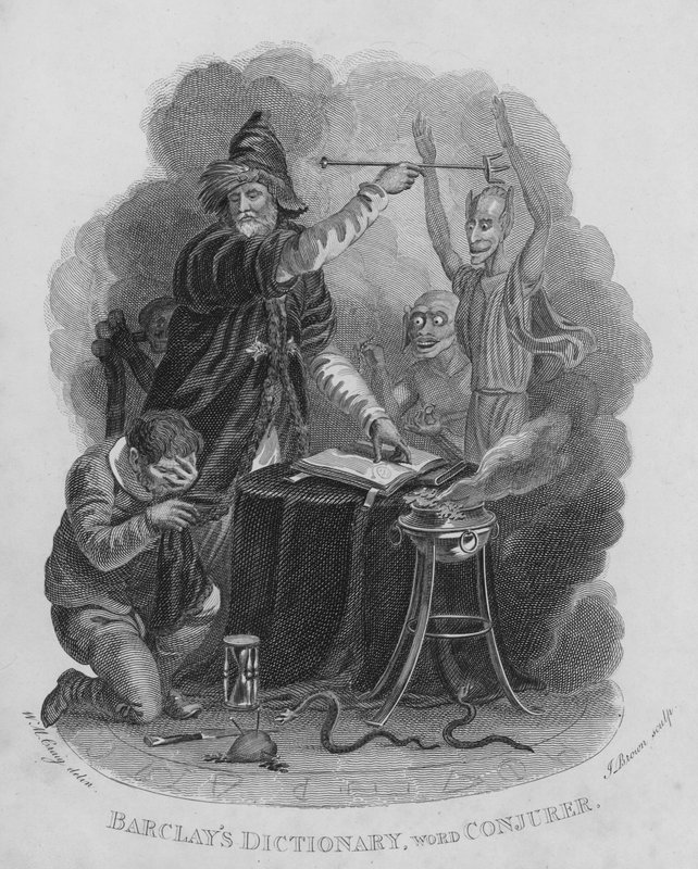 Barclays Dictionary, mot : Conjurateur - William Marshall (after) Craig