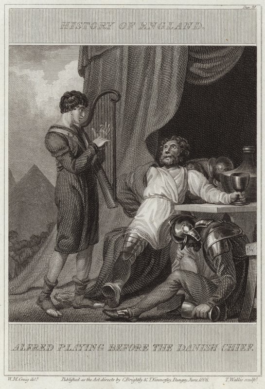 Alfred jouant devant le chef danois - William Marshall Craig