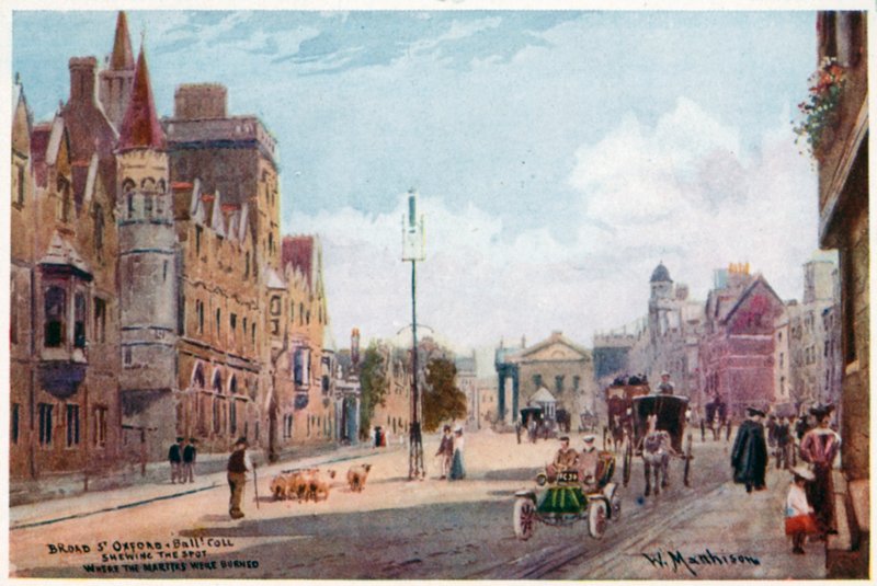 Broad St, Oxford, et Balliol College - William Matthison