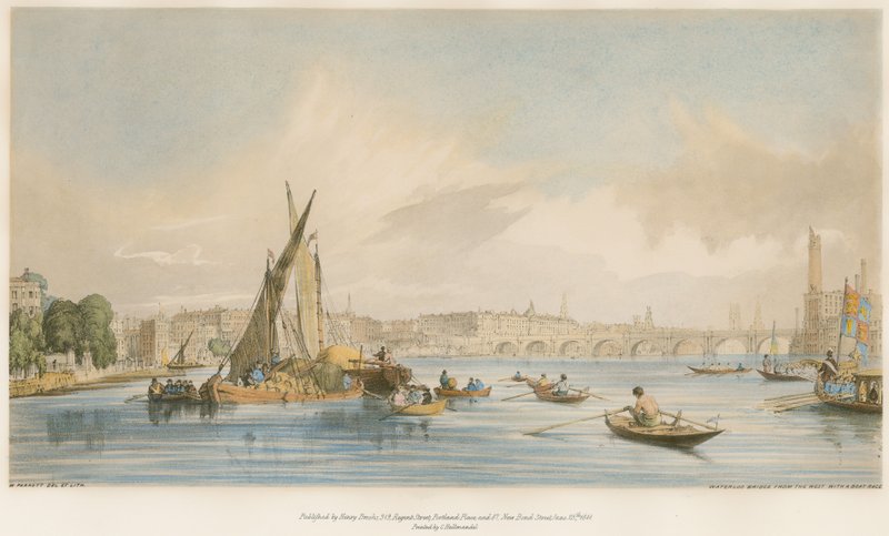 Pont de Waterloo, depuis l