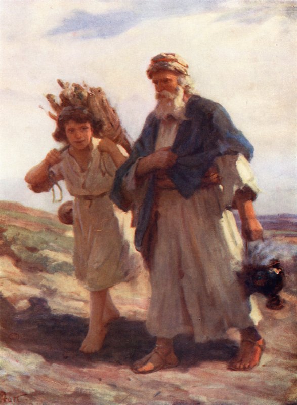 Abraham et Isaac, Genèse xxii, 2, 6 - William Pratt