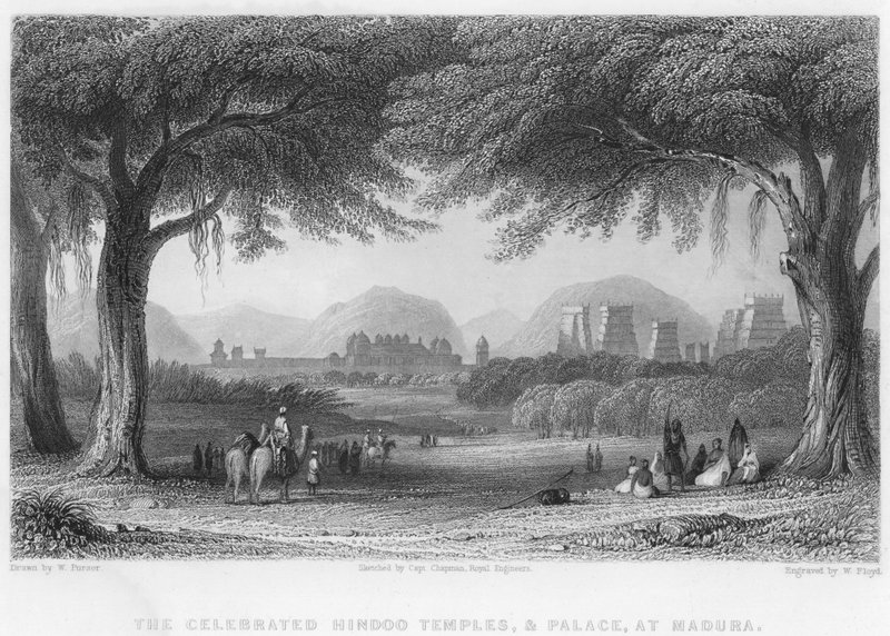 Les célèbres temples hindous et le palais de Madura - William Purser