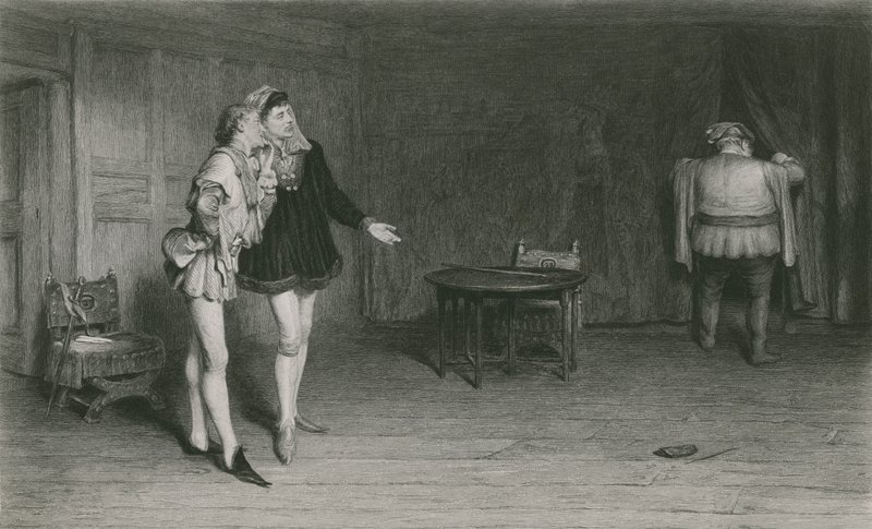 Prince Henry, Points et Falstaff, Henry IV, première partie - William Quiller Orchardson