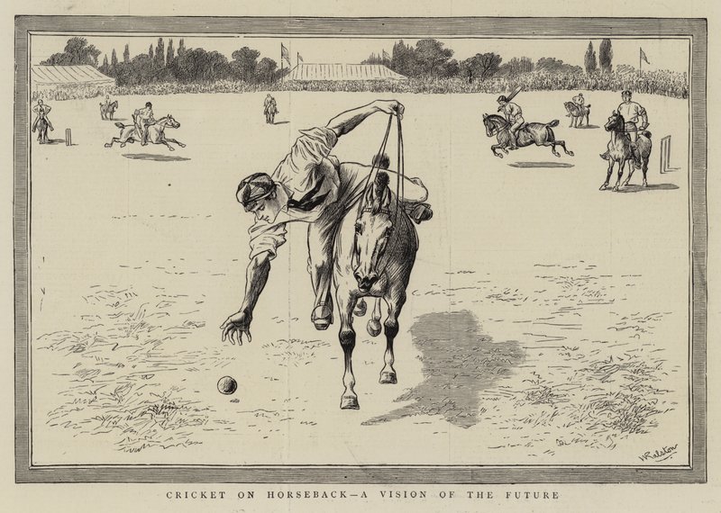 Cricket à cheval, une vision de l